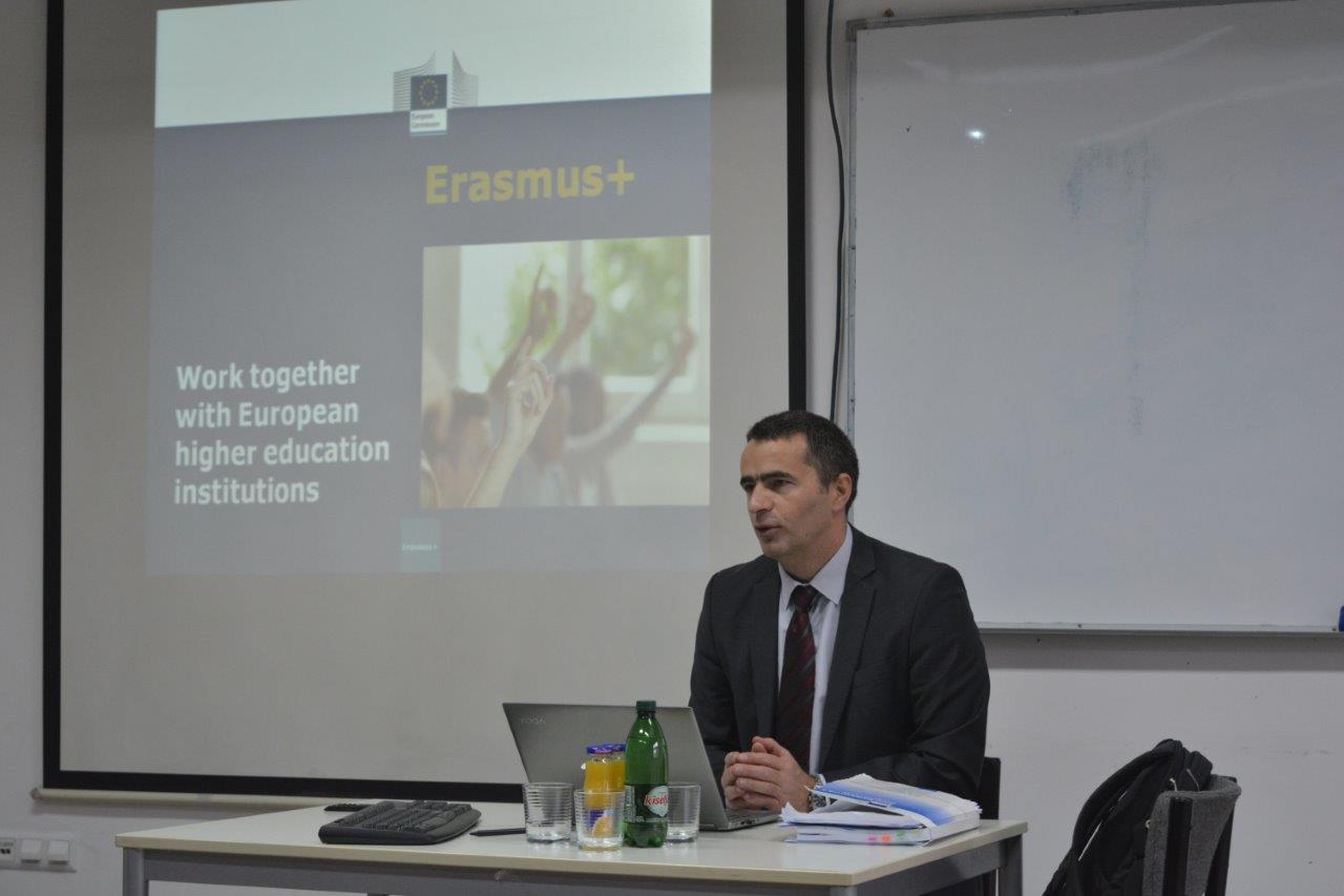 Održano predavanje o Erasmus+ programu u akademskoj 2017/2018. godini