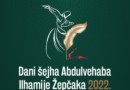 Obavijest o promjeni termina  programskih sadržaja manifestacije  “Ilhamijini dani 2022”