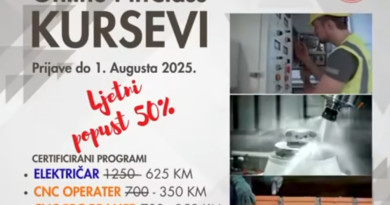 Obuka za CNC operatera i programera
