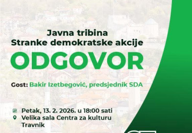 Bakir Izetbegović gost javne tribine u Travniku