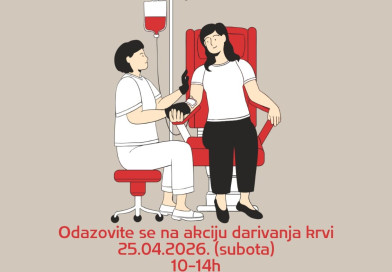 Akcija dobrovoljnog darivanja krvi u Travniku: “Daruj krv i spasi život”