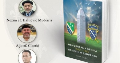 Promocija “Monografije šehida rođenih u Sandžaku”