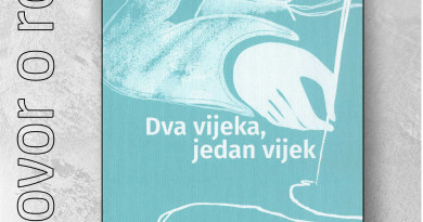 Razgovor o romanu Ivana Lovrenovića „Dva vijeka, jedan vijek“  u Rodnoj kući Ive Andrića