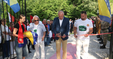 Obnovljeno Partizansko groblje u Gornjem Vakufu – Uskoplju
