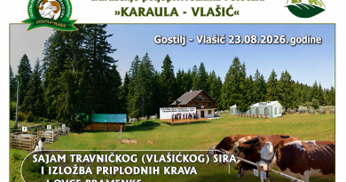 Sajam koji okuplja poljoprivredne proizvođače iz cijele BiH održat će se 23. augusta