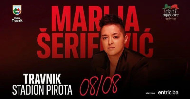 Sutra spektakl Marije Šerifović u Travniku, fanovi stižu iz cijele BiH