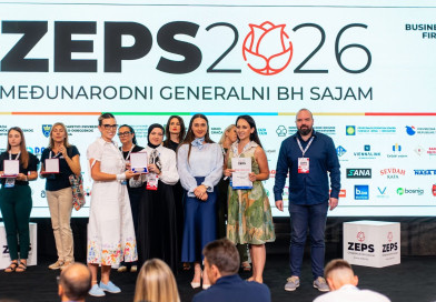 Prvi nastup na sajmu ZEPS -Bronzana ruža za ukupan dojam za E&M BHPAL