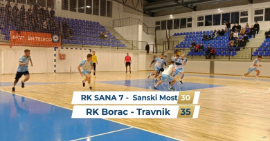 Nova pobjeda RK Borac na gostovanju u Sanskom Mostu